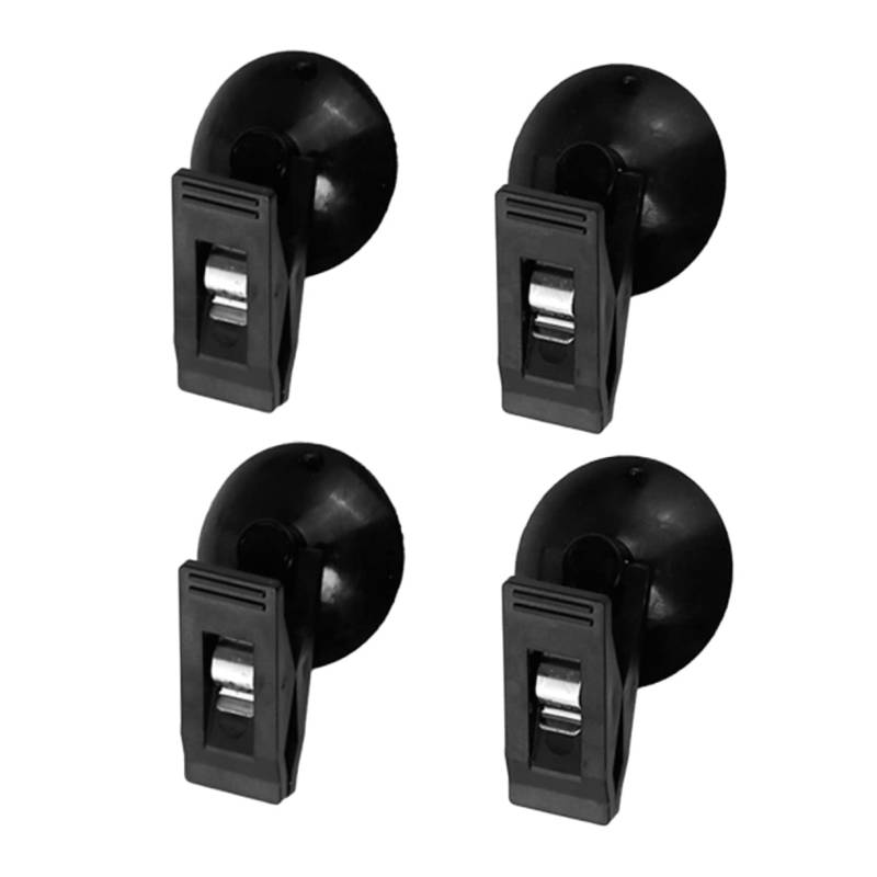 DRESSOOS Auto-Clip-Organizer Im Auto Montierter Clip-klemmtaschenhalter Für Karten Fotovorhänge Schwarz Leichte Tragbare Autoaufbewahrung von DRESSOOS