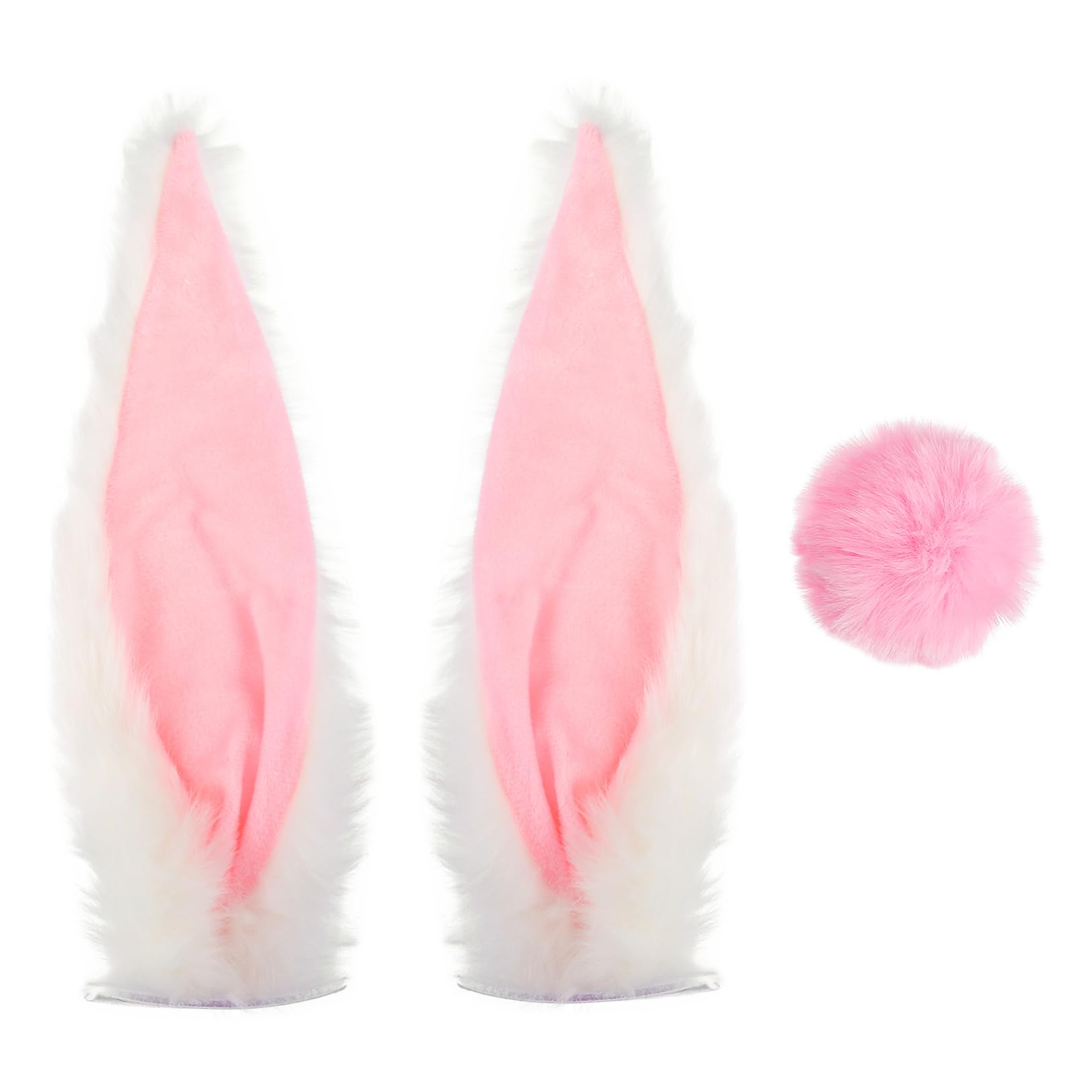 DRESSOOS Hasenohren Für Helme Weiche Ohren Dekoratives Plüsch-Hasenohren-Accessoire DRESSOOS Hasenohren Für Helme Weiche Ohren Dekoratives Plüsch-Hasenohren-Accessoire von DRESSOOS