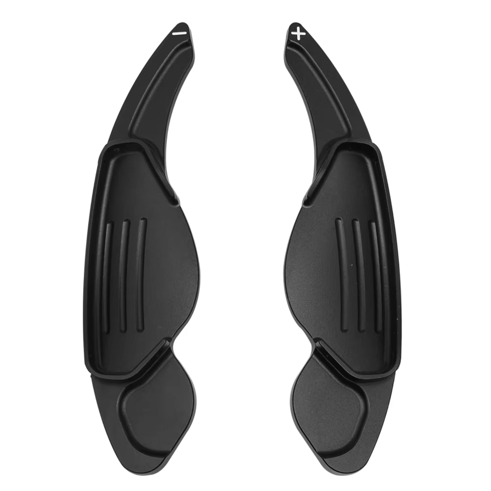 DRYIUBVF Lenkrad Schaltpaddel Kompatibel Mit Jaguar Für XFL Für F-Pace 2016 2017 Für XF 2011 2012 2013 2014 2015 2016 Autozubehör Lenkradschalthebel-Verlängerungspaddel(Black) von DRYIUBVF