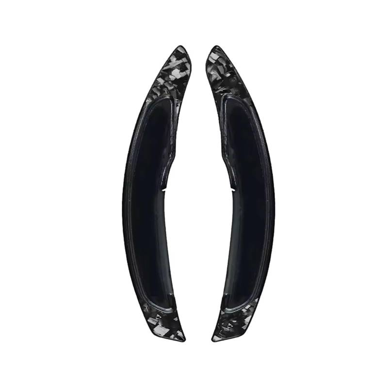 DRYIUBVF Lenkrad Schaltpaddel Kompatibel Mit Mitsubishi Für Lancer 2008–2016 Für Outlander 2006–2022 Auto-Lenkrad-Schaltwippe Erweiterter Schalthebel Fahrzeuginnenraum-Modifikation(Forged Pattern) von DRYIUBVF