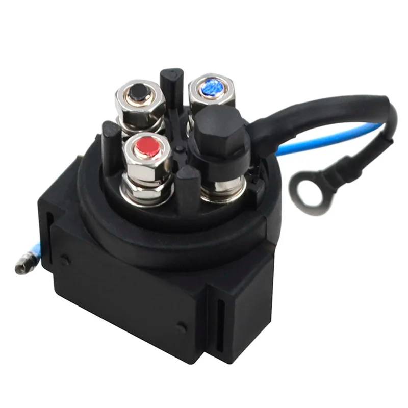 DRYIUBVF Motorrad Anlasserrelais Kompatibel Mit 175TXRQ Für 130TLRQ Für 115TJRQ 1992 Motorrad-Startermagnet Für Relais-Ersatzteile Anlasser Für Relais-Magnetventil 6E5-8195C-01-00 von DRYIUBVF