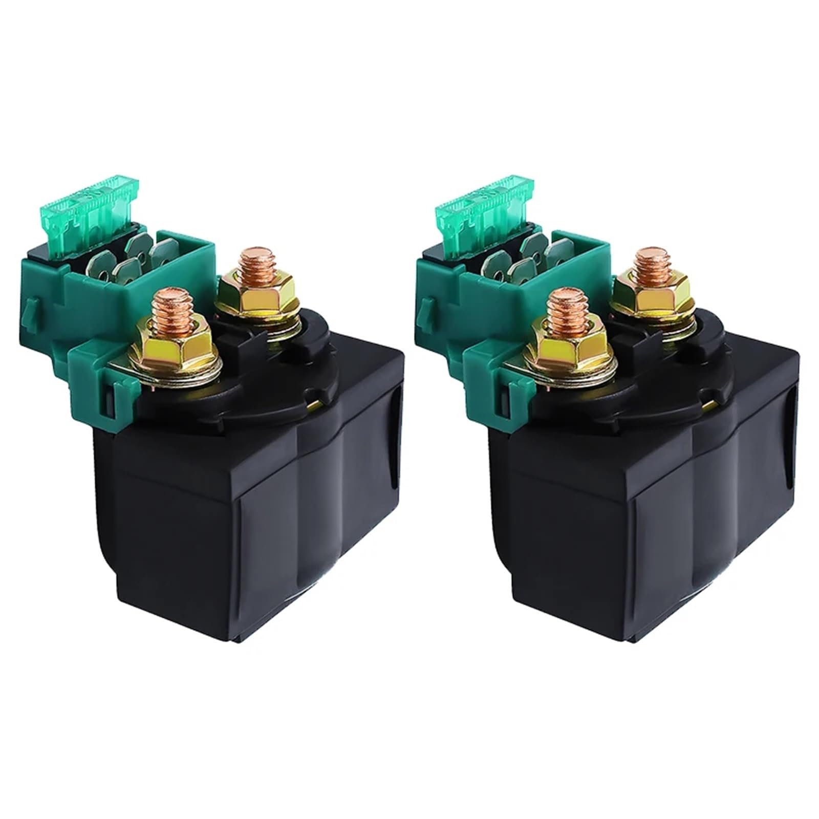 DRYIUBVF Motorrad Anlasserrelais Kompatibel Mit Für ZX600 Für Ninja 600R 1988–1997 Für ZX-6 1990–2005 EZZR600 2002–2005 Motorrad-Startermagnet Für Relais 27010–1254(2 pcs) von DRYIUBVF
