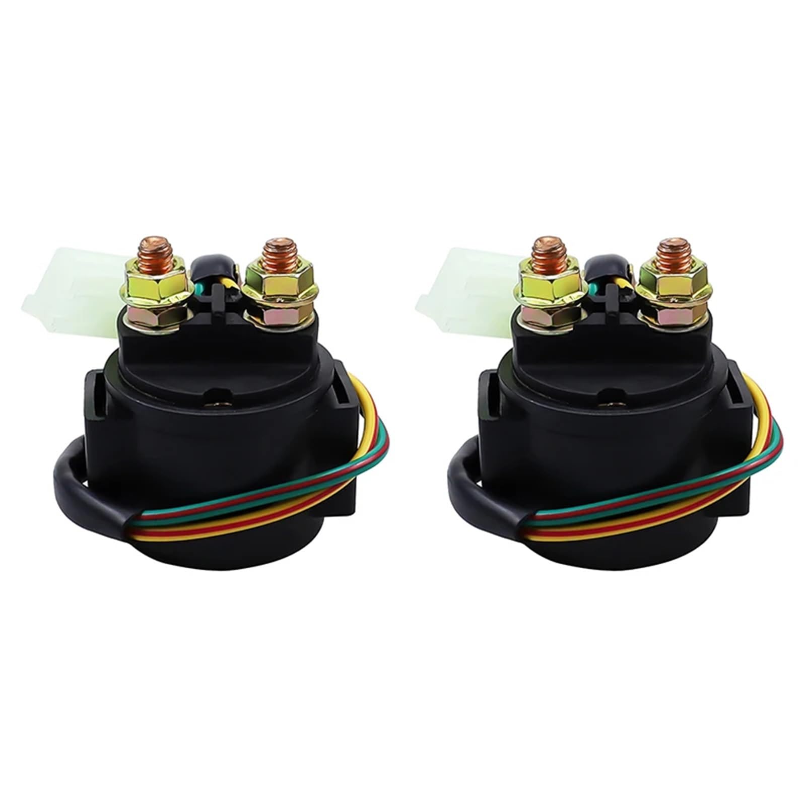 DRYIUBVF Motorrad Anlasserrelais Kompatibel Mit TRX300 TRX300FW Fourtrax 300 Für Sportrax 300EX 1988–2008. Anlassermagnet Mit Geteilter Ladung Für Den Austausch des Relais(2 pcs) von DRYIUBVF