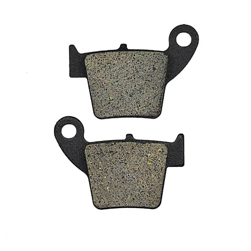 DRYIUBVF Motorrad Bremsklötze Kompatibel Mit CR125R CR250R 2002 2003 2004 2005 2006 2007 Für CRF230F 2004 2005 2006 Bremsbeläge Hinten Motorradbremse Vorne Hinten Bremsbelag(Rear) von DRYIUBVF