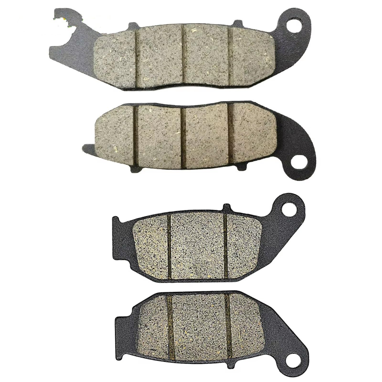 DRYIUBVF Motorrad Bremsklötze Kompatibel Mit CRF250L 2012 2013 2014 2015 2016 2017 2018 Für CRF250M 2012 2013 2014 2015 2016 2017 Motorrad Hinten Vorne Bremsbeläge(Front and Rear) von DRYIUBVF