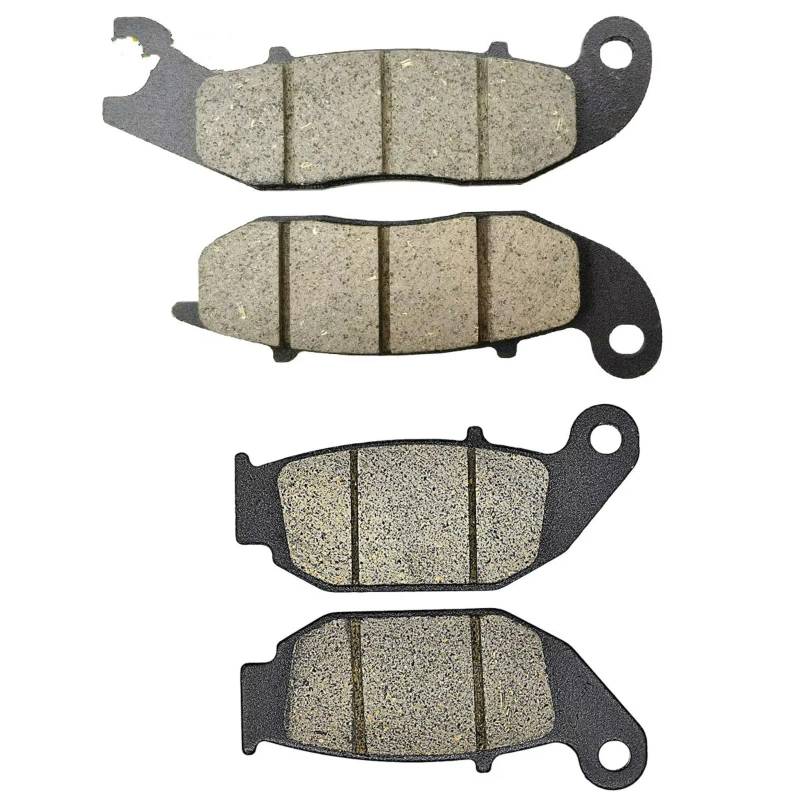 DRYIUBVF Motorrad Bremsklötze Kompatibel Mit CRF250L 2012 2013 2014 2015 2016 2017 2018 Für CRF250M 2012 2013 2014 2015 2016 2017 Motorrad Hinten Vorne Bremsbeläge(Front and Rear) von DRYIUBVF