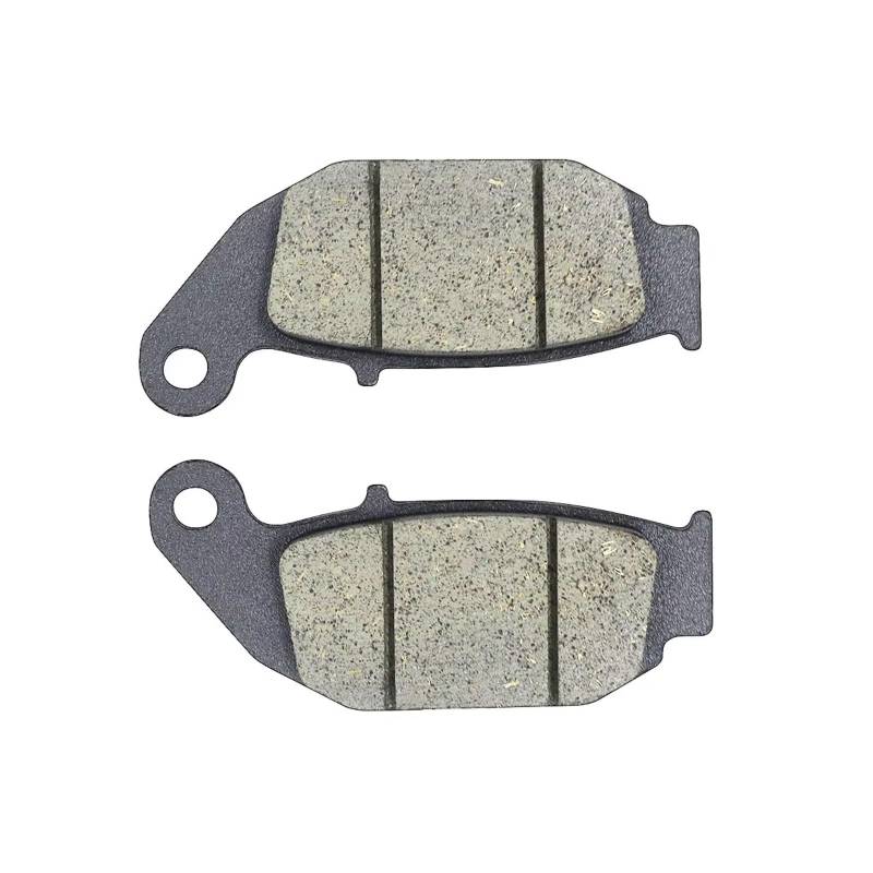 DRYIUBVF Motorrad Bremsklötze Kompatibel Mit CRF250L 2012 2013 2014 2015 2016 2017 2018 Für CRF250M 2012 2013 2014 2015 2016 2017 Motorrad Hinten Vorne Bremsbeläge(Rear) von DRYIUBVF