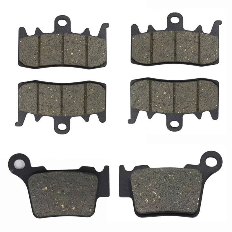 DRYIUBVF Motorrad Bremsklötze Kompatibel Mit F900R Für F900XR Für F 900 R XR 2020 2021 Für F 800 R 2015 2016 2017 2018 Motorrad Vorne Und Hinten Bremsbeläge(Front and Rear) von DRYIUBVF