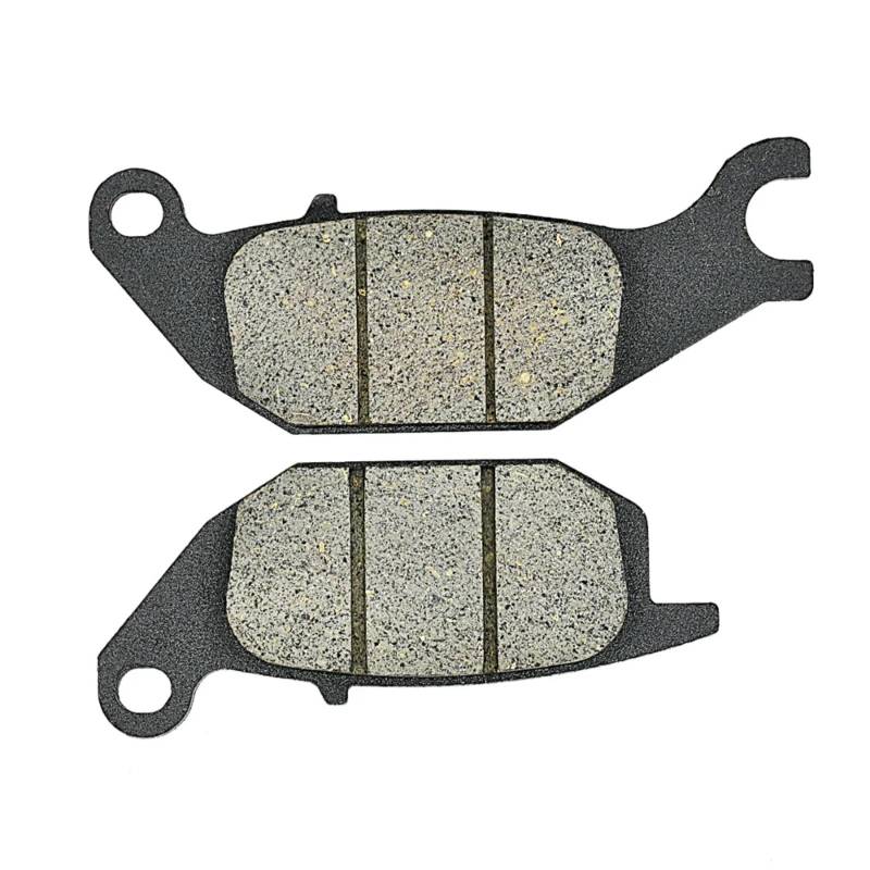 DRYIUBVF Motorrad Bremsklötze Kompatibel Mit YZF Für R15 150cc 54C2/3/6-2PB1 2010 2011 2012 2013 Motorrad-Bremsbeläge Hinten Scheibenbremsbeläge Hinten Ersetzen von DRYIUBVF