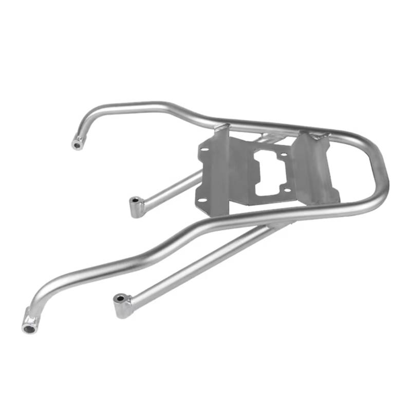 DRYIUBVF Motorrad-Heckträger Für F900XR 2019 2020 2021 2022 Motorrad-Kofferraum-Topcase-Satteltaschen-Halterung Motorrad-Hinterrad-Gepäckträgerhalterung Zubehör(Silver,Top Rack) von DRYIUBVF