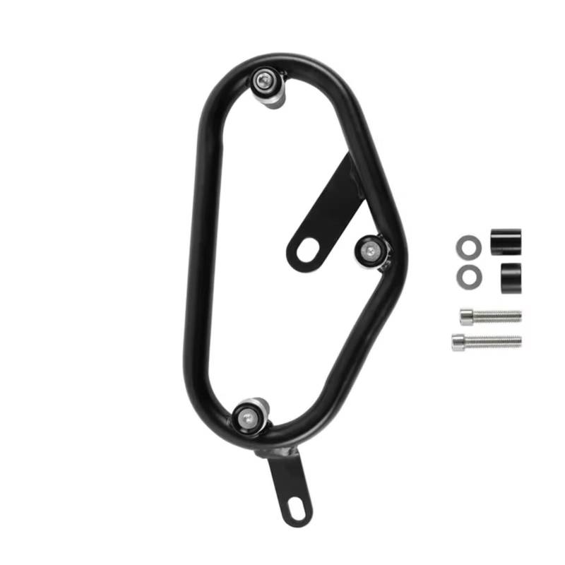 DRYIUBVF Motorrad-Heckträger Kompatibel Mit Rebel CM1100 CMX1100 2021 2022 2023 Motorrad-Satteltaschen-Stützhalterung Seitenhalterung Taschen Gepäckträger(A) von DRYIUBVF