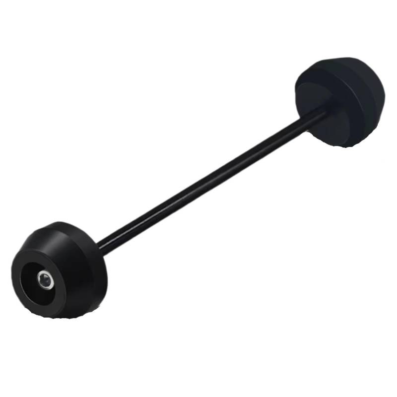 DRYIUBVF Sturzschutz Für F800GS 2017 2018 2019 2020 2021 2022 2023 2024 Motorrad Vorne Hinterachse Gabel Crash Slider Anti Kollision Slider Zubehör(Black,Front) von DRYIUBVF