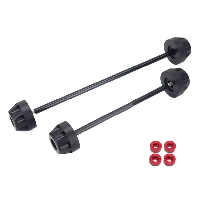 DRYIUBVF Sturzschutz Für F900R Für F900XR 2020 2021 2022 2023 Motorradzubehör Kollisionsschutz Vorder Und Hinterrad Anti Fall Achsschutz(Red,1 Pair) von DRYIUBVF