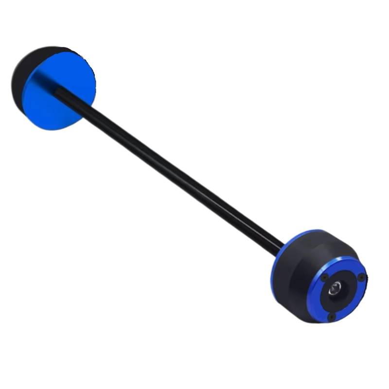 DRYIUBVF Sturzschutz Für MT-10 2016-2025 Für FZ-10 2017-2025 Motorrad Modifizierte Teile Vordere Hinterachse Gabel Rad Crash Slider Cap Falling Protector Pad Zubehör(Blue,Rear) von DRYIUBVF