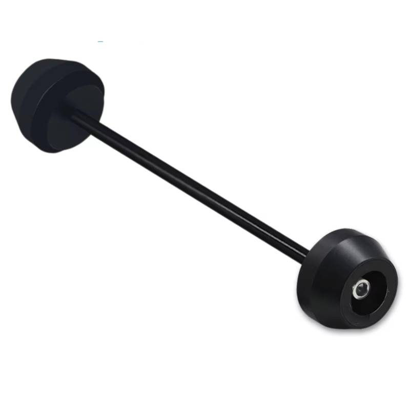 DRYIUBVF Sturzschutz Für Tracer Für 9GT 2021 2022 2023 2024 Fallschutz Motorrad Vorne Hinterrad Achse Gabel Crash Sliders Pad Zubehör(Black,Rear) von DRYIUBVF