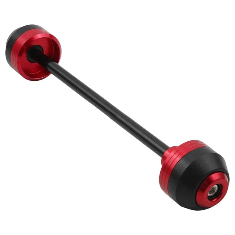 DRYIUBVF Sturzschutz Für Z900 RS 2017 2018 2019 2020 2021 2022 Motorrad Vorne Hinterachse Gabel Crash Slider Anti Kollision Slider Motorrad Zubehör(Red,Front) von DRYIUBVF