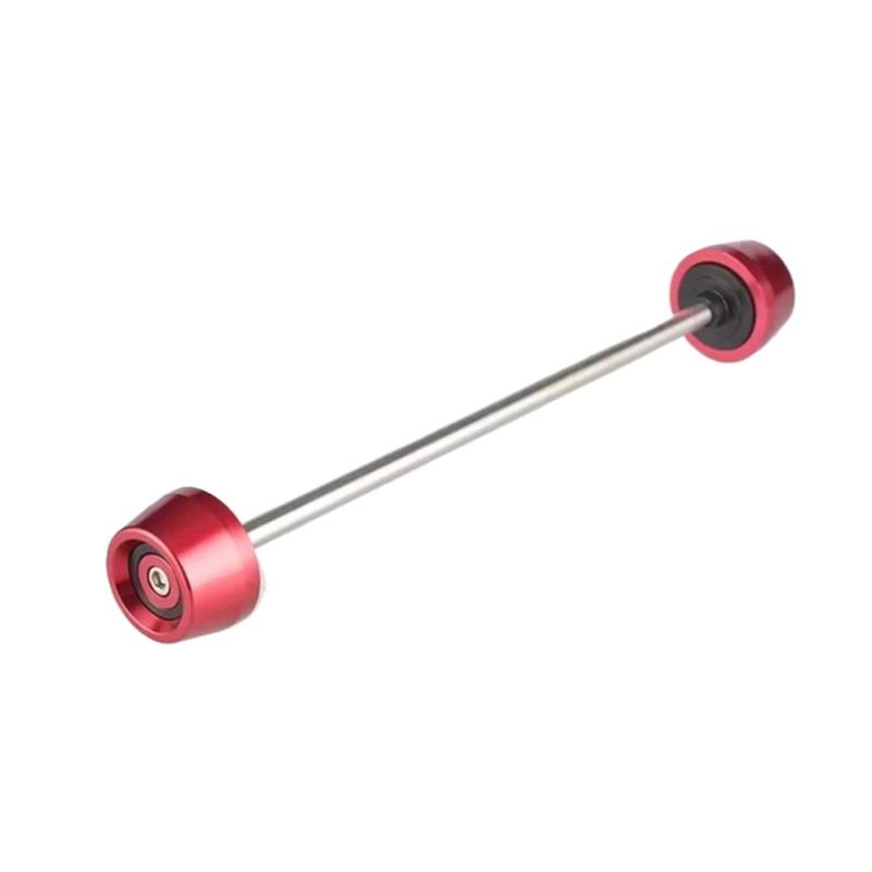DRYIUBVF Sturzschutz Kompatibel Mit Yamaha Für MT-07 Für MT-10 Für MT-09 Motorrad Modifizierte Teile Vorderachsgabel Crash Slider Motorrad Radschutz(Red Black) von DRYIUBVF