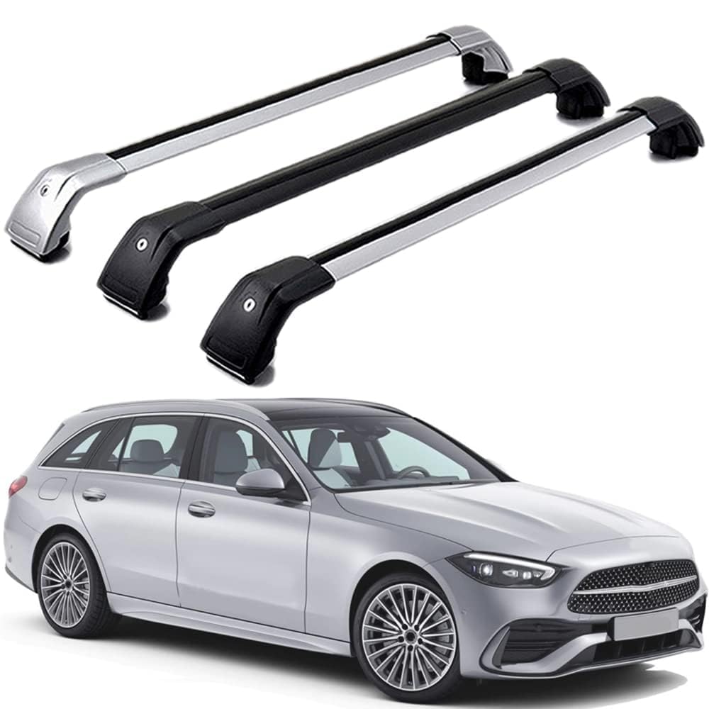 Dachträger für AAA, Dachgepäckträger Fahrradträger Dachboxen Skihalter Querträger Zubehör,Silver Dachträger für AAA, Dachgepäckträger Fahrradträger Dachboxen Skihalter Querträger Zubehör,Silver von DRZTT