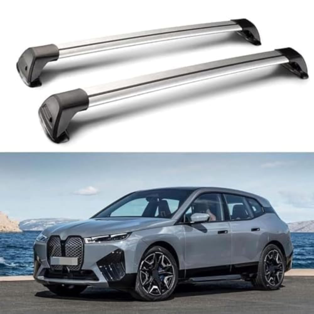 Dachträger für BMW IX SUV 2021 2022 2023 2024, Dachgepäckträger Fahrradträger Dachboxen Skihalter Querträger Zubehör,A Dachträger für BMW IX SUV 2021 2022 2023 2024, Dachgepäckträger Fahrradträger Dachboxen Skihalter Querträger Zubehör,A von DRZTT
