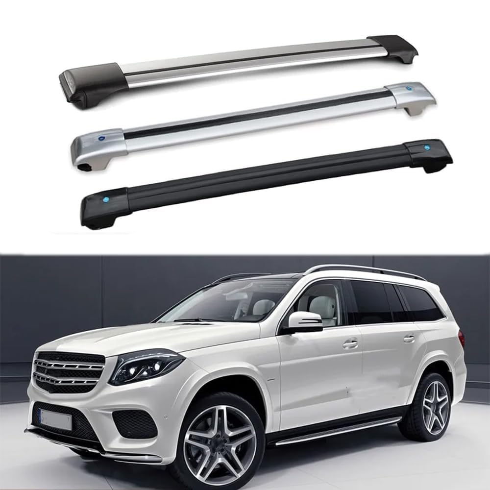Dachträger für Benz GLS/GL X166 SUV 2016-2019, Dachgepäckträger Fahrradträger Dachboxen Skihalter Querträger Zubehör,A Dachträger für Benz GLS/GL X166 SUV 2016-2019, Dachgepäckträger Fahrradträger Dachboxen Skihalter Querträger Zubehör,A von DRZTT