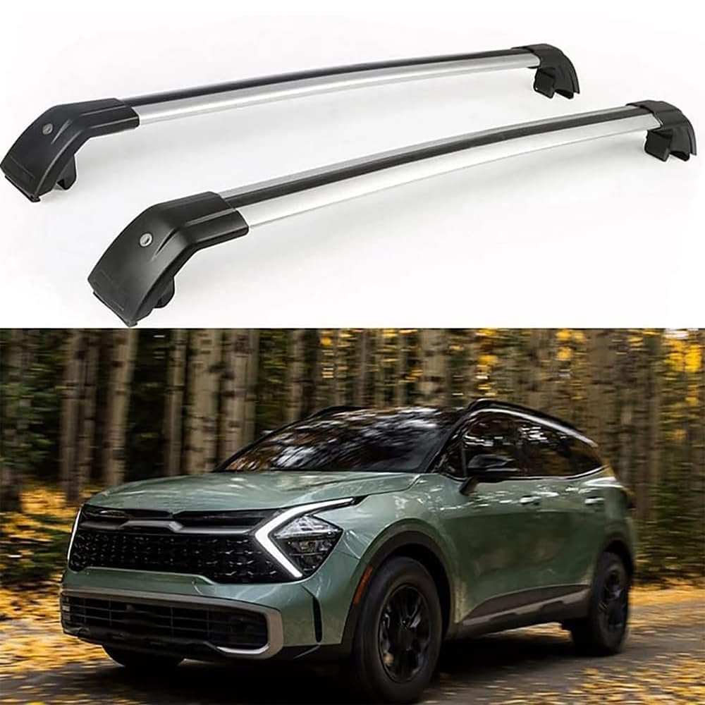 Dachträger für KIA New Sportage 2023 2024, Dachgepäckträger Fahrradträger Dachboxen Skihalter Querträger Zubehör,C Dachträger für KIA New Sportage 2023 2024, Dachgepäckträger Fahrradträger Dachboxen Skihalter Querträger Zubehör,C von DRZTT
