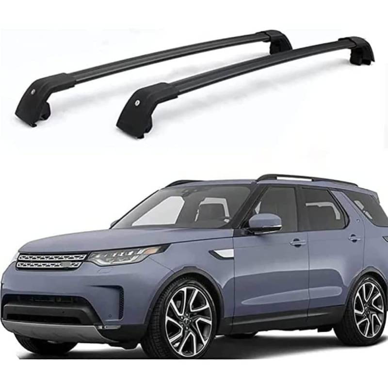 Dachträger für Land Rover Discovery 5 2017-2021, Dachgepäckträger Fahrradträger Dachboxen Skihalter Querträger Zubehör,A von DRZTT