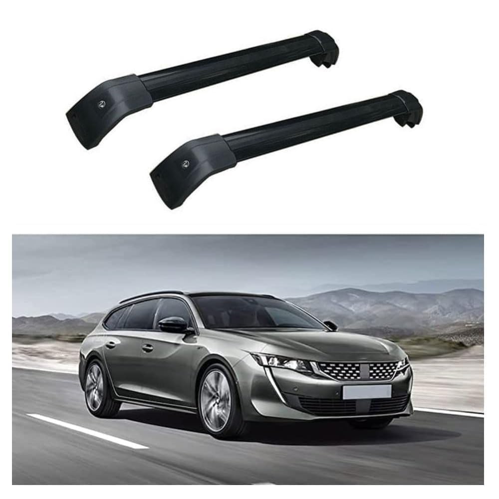 Dachträger für Peugeot 508 SW 2019 2020 2021, Dachgepäckträger Fahrradträger Dachboxen Skihalter Querträger Zubehör,A Dachträger für Peugeot 508 SW 2019 2020 2021, Dachgepäckträger Fahrradträger Dachboxen Skihalter Querträger Zubehör,A von DRZTT