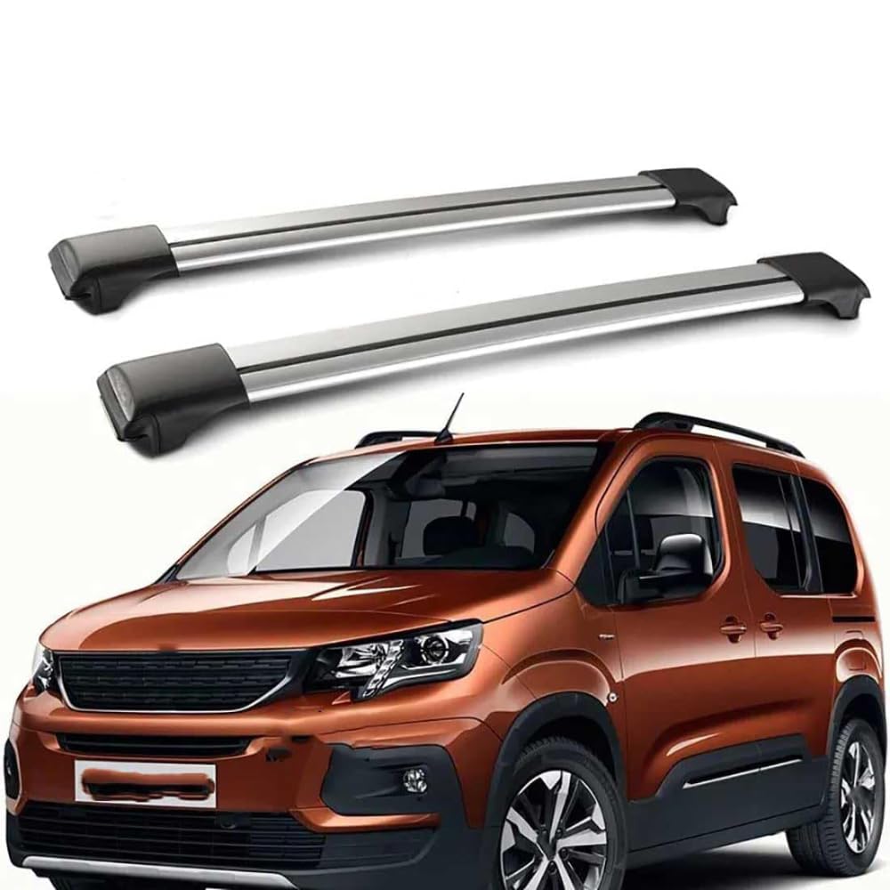 Dachträger für Peugeot Rifter 2019 2020 2021, Dachgepäckträger Fahrradträger Dachboxen Skihalter Querträger Zubehör,A Dachträger für Peugeot Rifter 2019 2020 2021, Dachgepäckträger Fahrradträger Dachboxen Skihalter Querträger Zubehör,A von DRZTT