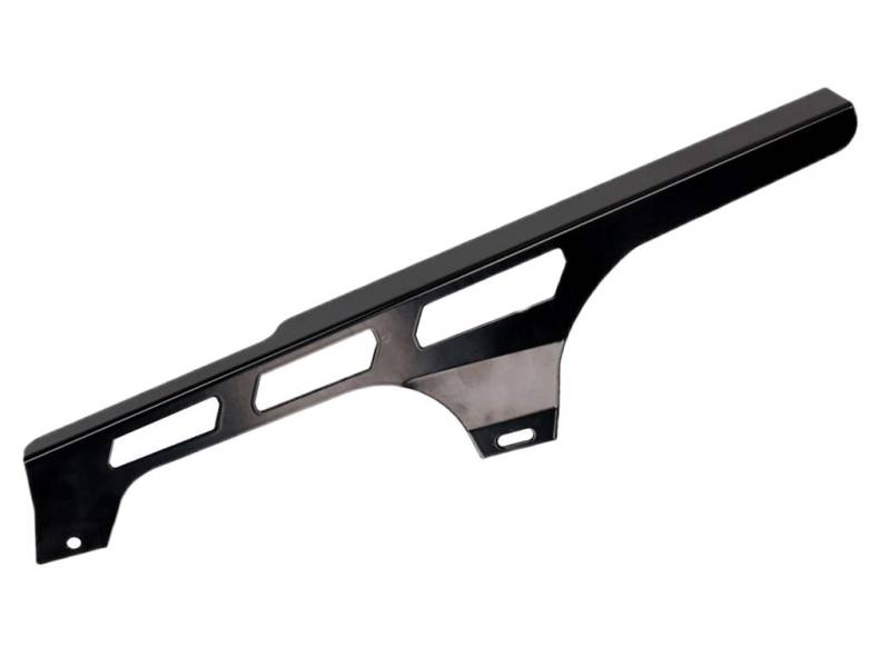 Kettenschutz schwarz, Metallausführung, für Rieju MRT 50 Cross, SM von DS MOTION