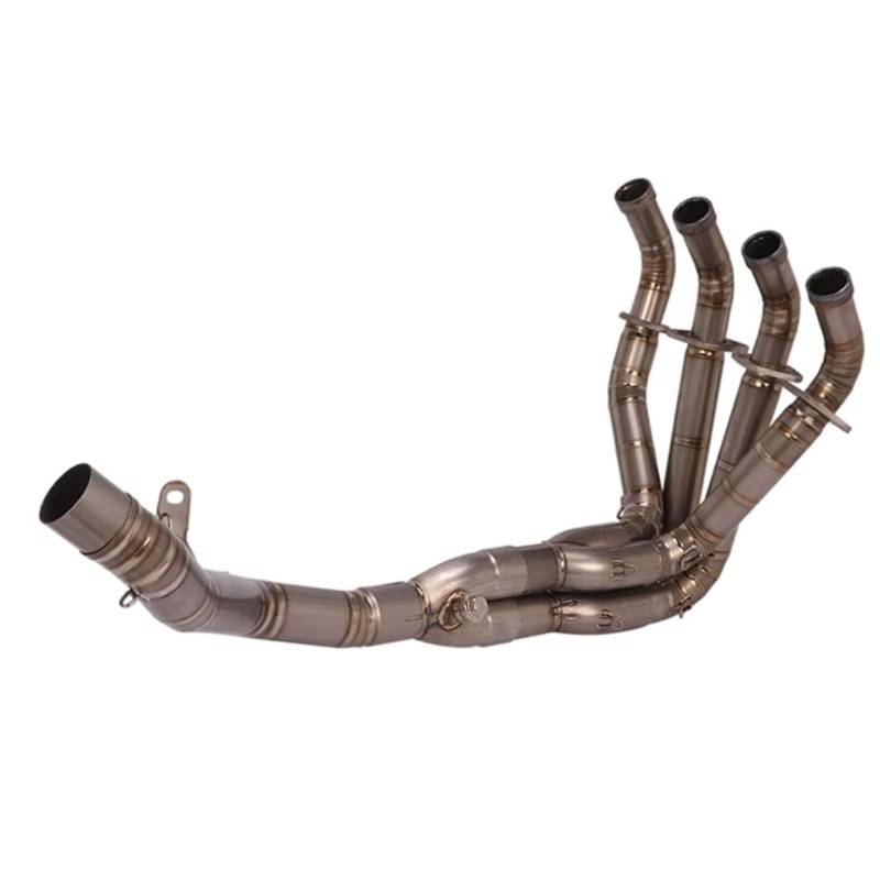 DSEQOPHH Auspuffrohren Für Z900 Für Ninja900 2017 2018 2019 2020 2021 2022 Motorrad Auspuff Mid Rohr Für Titan Legierung Volle System Slip-Auf von DSEQOPHH