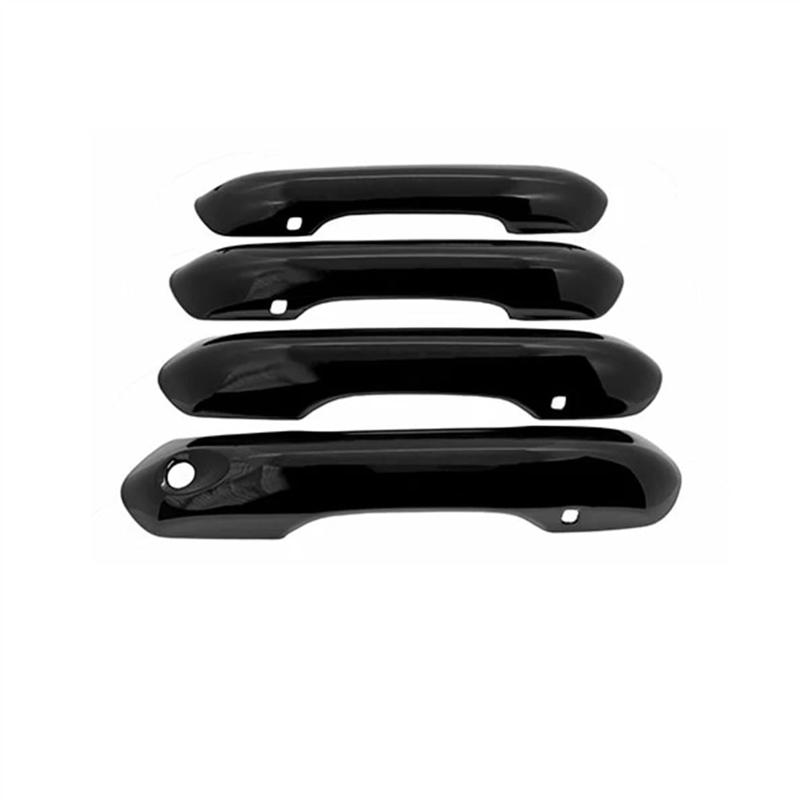 DSEQOPHH Außentürgriff Abdeckung Kompatibel Mit Ford Für Explorer U625 2020 2021 2022 2023 Autotürgriffschale Außentürgriffschutzabdeckung Aufkleber Styling(Gloss Black) von DSEQOPHH