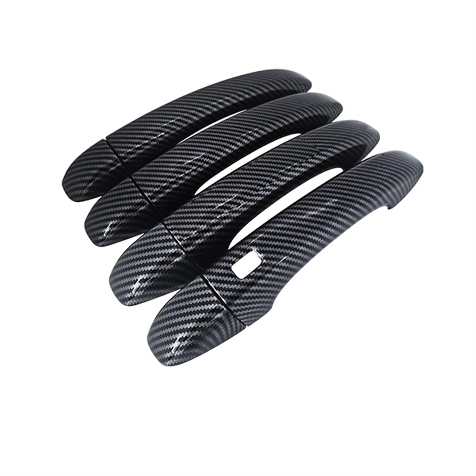 DSEQOPHH Außentürgriff Abdeckung Kompatibel Mit Für Talisman Für Samsung SM6 2016 2017 2018 2019 2020 2021 2022 Autotürgriffabdeckung Zubehör Aufkleber Set(1 Button 4 Door) von DSEQOPHH