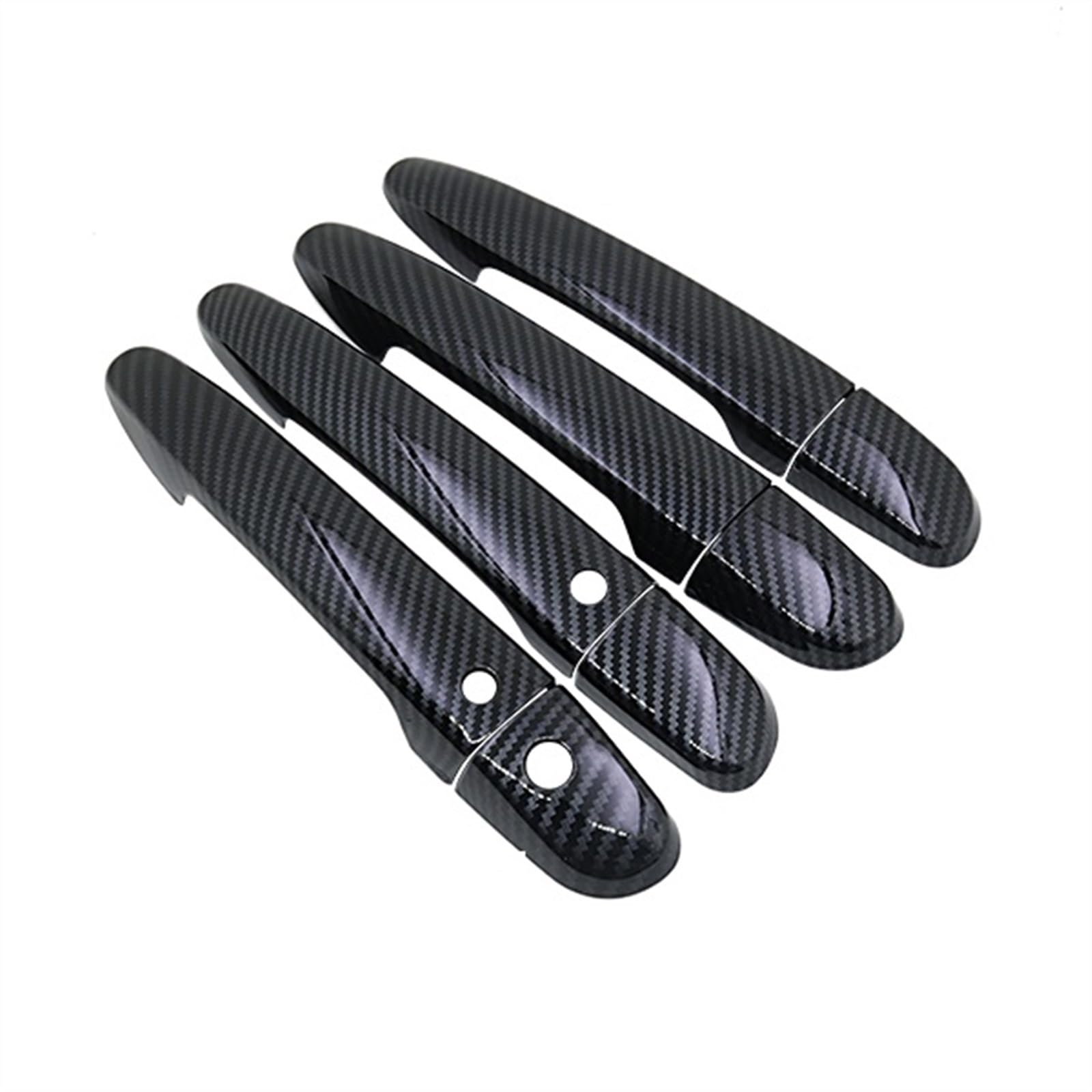 DSEQOPHH Außentürgriff Abdeckung Kompatibel Mit Mazda 6 Für Atenza 2009 2010 2011 2012 2013 Auto-Außentürgriffschale, Türgriff, Dekorative Platte, Außenabdeckung(Handle 2 Button) von DSEQOPHH