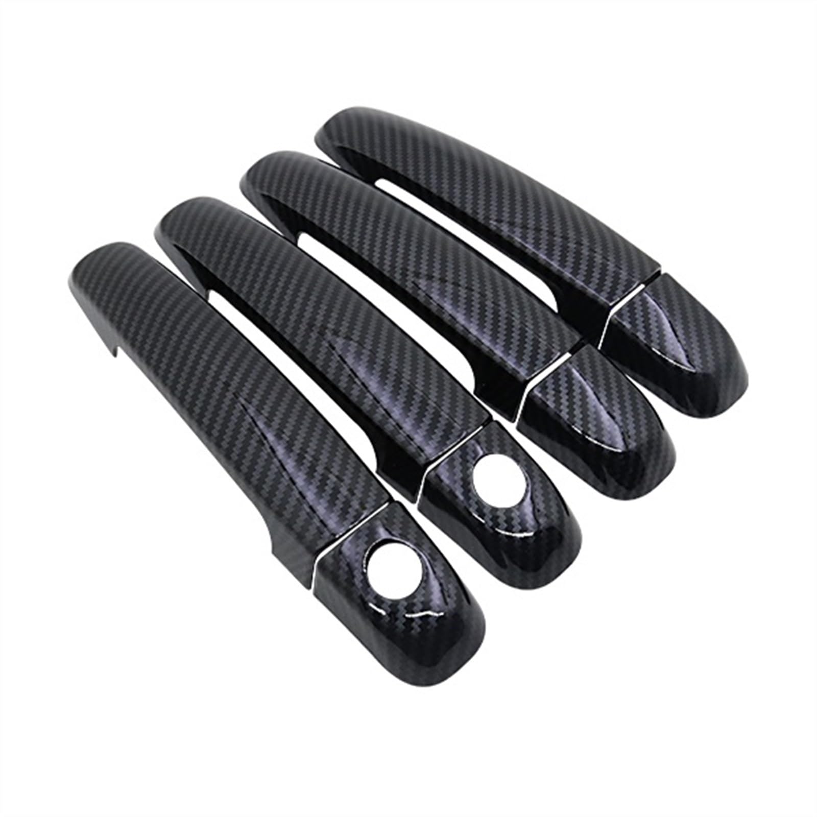 DSEQOPHH Außentürgriff Abdeckung Kompatibel Mit Suzuki Für XL-7 2007 2008 2009 Auto-Außentürgriff Außenabdeckung Autozubehör Aufkleber Zierset Dekoration(2 Keyhole 4 Door) von DSEQOPHH