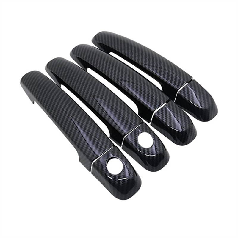 DSEQOPHH Außentürgriff Abdeckung Kompatibel Mit Suzuki Für XL-7 2007 2008 2009 Auto-Außentürgriff Außenabdeckung Autozubehör Aufkleber Zierset Dekoration(2 Keyhole 4 Door) von DSEQOPHH