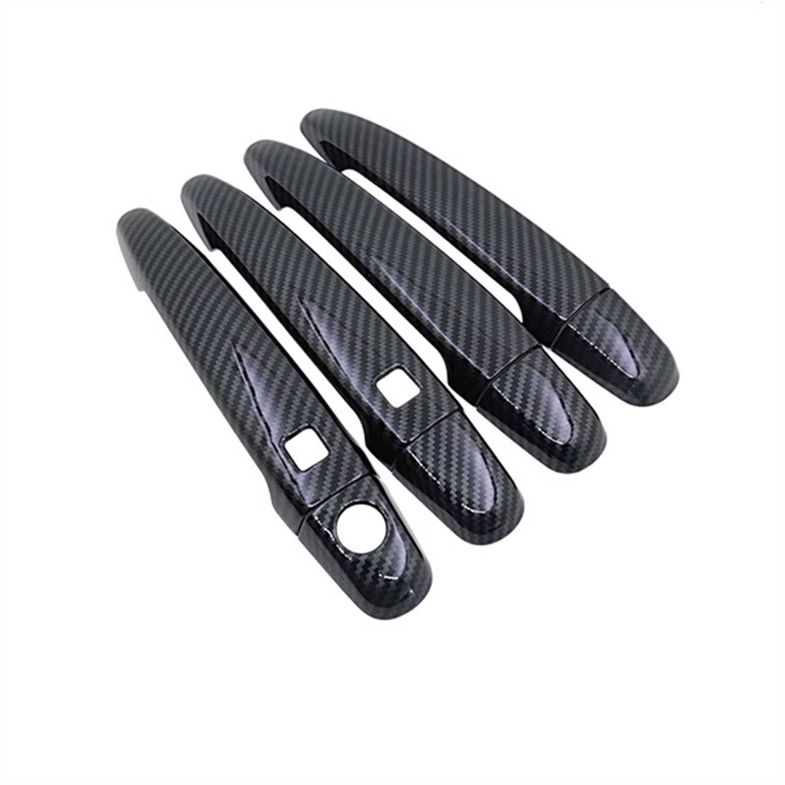 DSEQOPHH Außentürgriff Abdeckung Kompatibel Mit Toyota Für Noah Für NAV1 Für Voxy R70 2007 2008 2009 2010 2011 2012 2013, Aufkleber-Trim-Set Für Autotürgriffabdeckungen(2 Button 4 Door) von DSEQOPHH