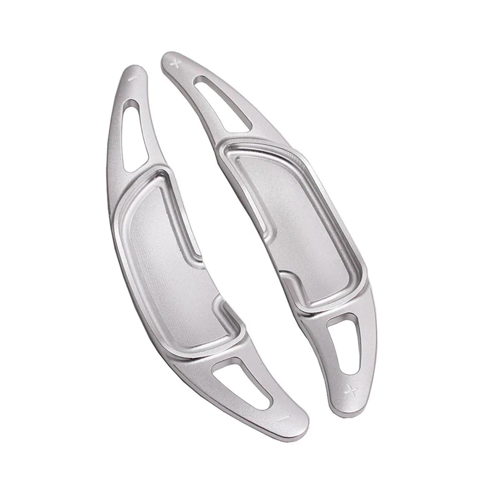 DSEQOPHH Auto-Schaltwippen Kompatibel Mit Benz Für AMG A35 A45 W177 2019 2020 2021 2022 Auto-Paddle-Extender-Lenkrad-Paddle-Shift-Innenzubehör(Silver) von DSEQOPHH