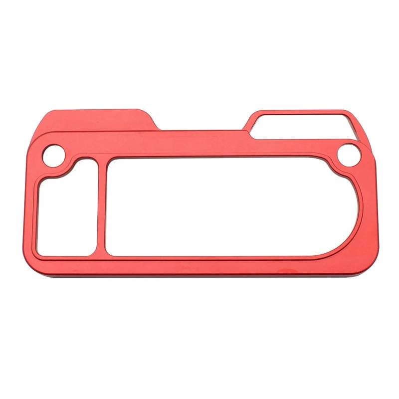 DSEQOPHH Instrumentengehäuse Kompatibel Mit CB500X Für CB650R 2019 2020 Motorrad-Geschwindigkeitsmesser-Kilometerzähler-Instrumentenzähler-Abdeckungsschutz-Zubehör Motorrad-Armaturenbrett-Schutz(Red) von DSEQOPHH