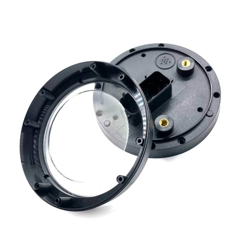 DSEQOPHH Instrumentengehäuse Kompatibel Mit Ducati Für Scrambler 400 800 Motorrad-Instrumentenkoffer Tachometeranzeige Kilometerzähler Drehzahlmesser Armaturenbrett Gehäuseabdeckung Zubehör von DSEQOPHH
