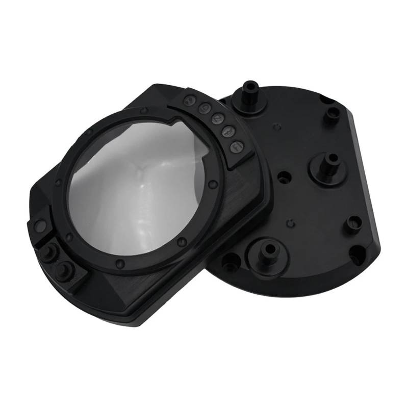 DSEQOPHH Instrumentengehäuse Kompatibel Mit Für Ninja Für ZX10R 2005 Motorrad-Tachometer Uhr Instrumentengehäuse Messgeräte Kilometerzähler Drehzahlmesser Gehäusekastenabdeckung von DSEQOPHH