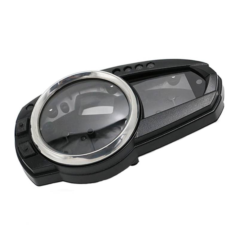 DSEQOPHH Instrumentengehäuse Kompatibel Mit Für Z750 Für Z1000 2007 2008 2009 Für ZX-6R 2007 2008 Motorrad-Dashboard-Geschwindigkeitsmesser Digitaler Tachometer von DSEQOPHH