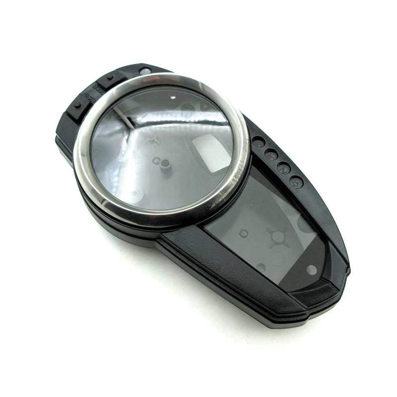 DSEQOPHH Instrumentengehäuse Kompatibel Mit Für Z750 Für Z1000 2007 2008 2009 Für ZX6R 2007 2008 Motorrad-Tachogehäuse Kilometerzähler Drehzahlmesser Gehäusedeckel von DSEQOPHH