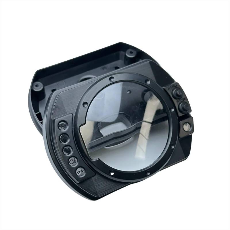 DSEQOPHH Instrumentengehäuse Kompatibel Mit Für ZX-10R 2004 2005, Motorrad-Tachometer, Uhr, Instrumentengehäuse, Messgeräte, Kilometerzähler, Drehzahlmesser, Gehäusekastenabdeckung von DSEQOPHH