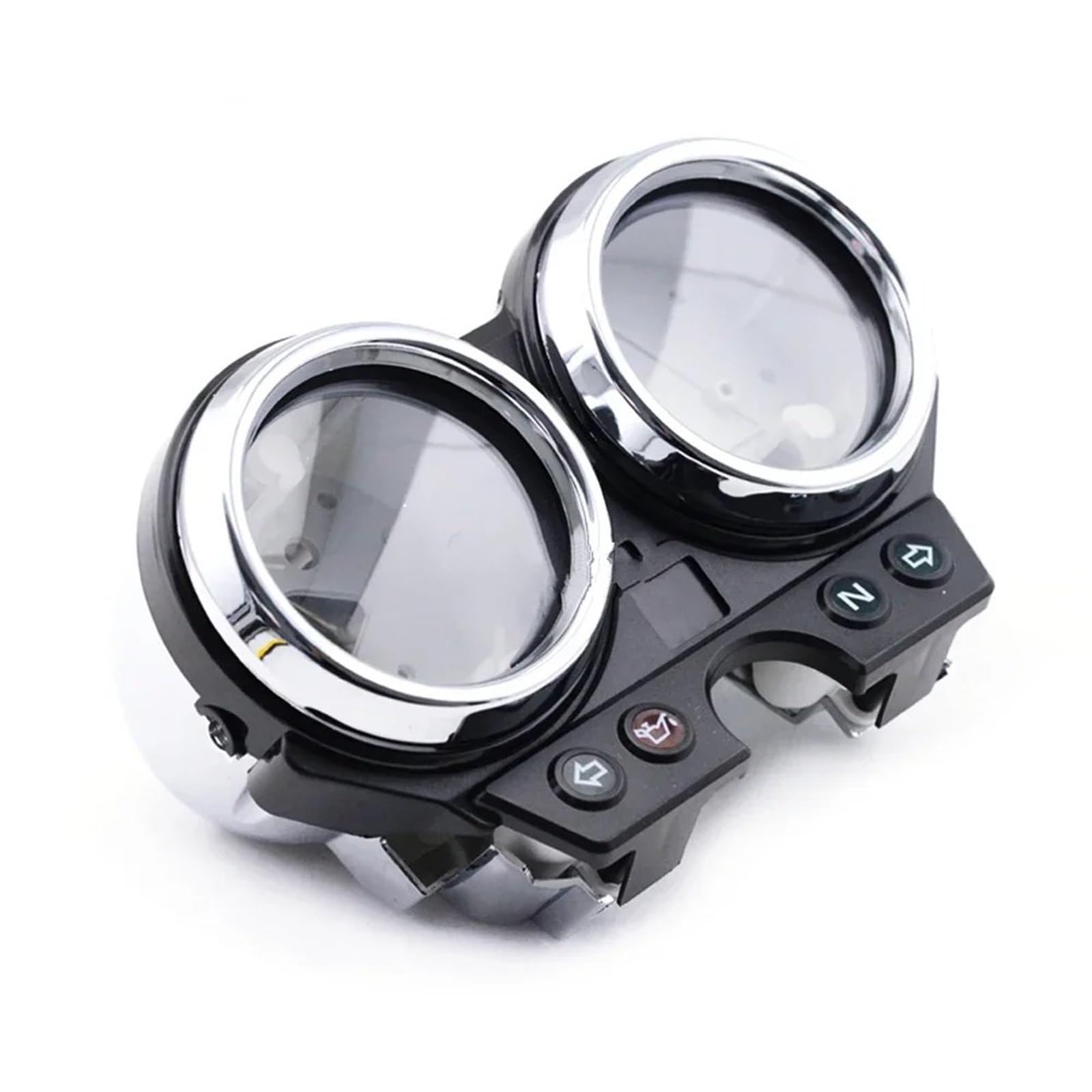 DSEQOPHH Instrumentengehäuse Kompatibel Mit Hornet 250 Für CB250F Für VTR250 2000 2001 2002 2003 2004 2005 2006 2007 Motorrad-Tachometer Tachometer Messgeräte Gehäuseschale(D) von DSEQOPHH