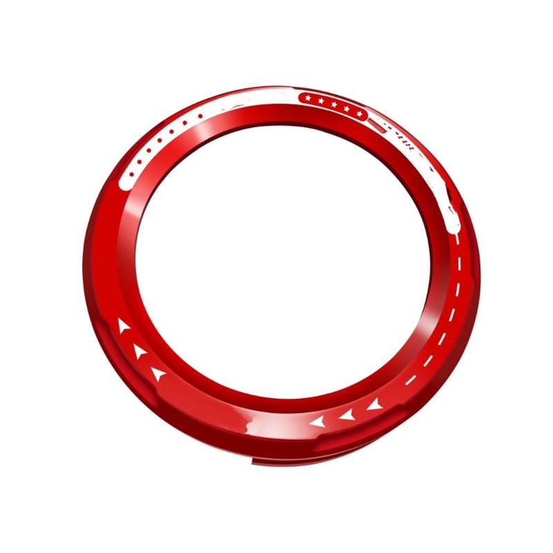 DSEQOPHH Instrumentengehäuse Kompatibel Mit ST125 Motorradzubehör Tachometer Messgerät Ringabdeckung Instrumentenrahmen Motorradzubehör Instrumentenmessgerätabdeckung(Red) von DSEQOPHH