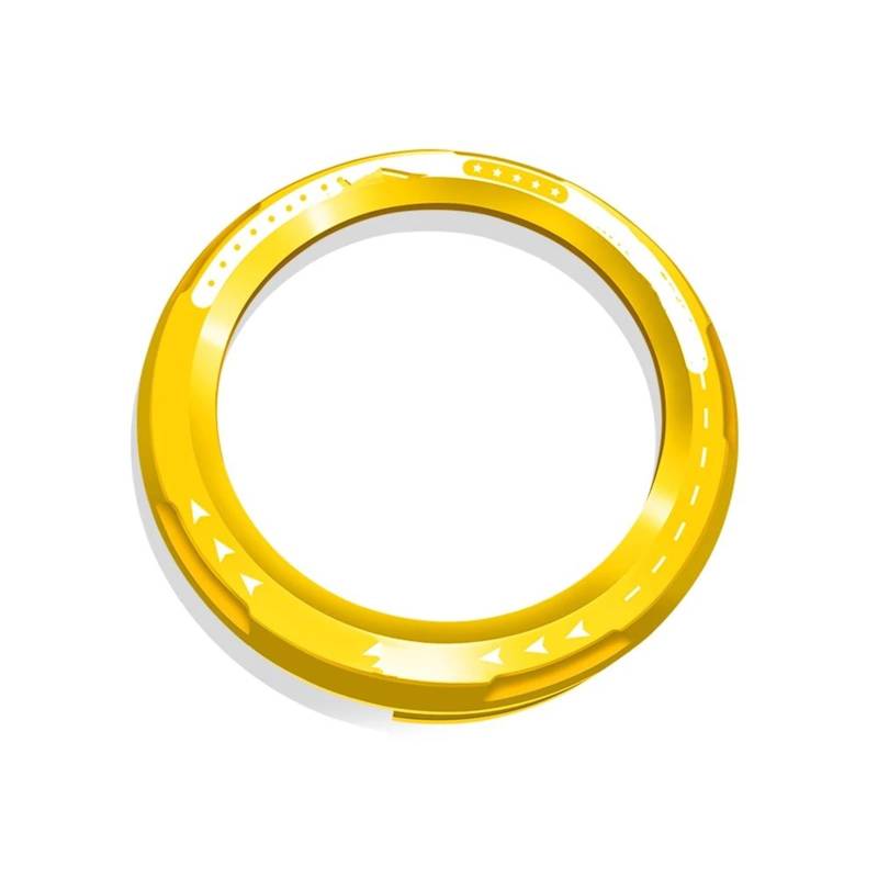 DSEQOPHH Instrumentengehäuse Kompatibel Mit ST125 Motorradzubehör Tachometer Messgerät Ringabdeckung Instrumentenrahmen Motorradzubehör Instrumentenmessgerätabdeckung(Yellow) von DSEQOPHH