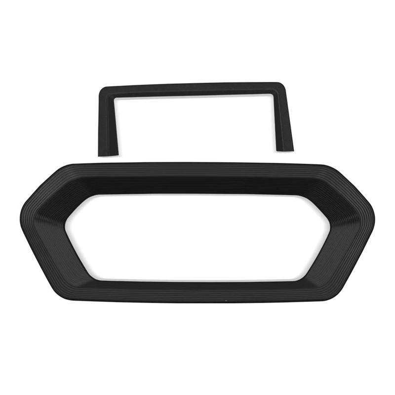 DSEQOPHH Instrumentengehäuse Kompatibel Mit XMAX300 Für XMAX250 Für XMAX125 2023 2024 Motorradzubehör Elektrisches Türschloss Armaturenbrett Instrumentenrahmenabdeckung Verkleidung(Black,B) von DSEQOPHH