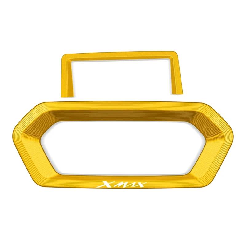 DSEQOPHH Instrumentengehäuse Kompatibel Mit XMAX300 Für XMAX250 Für XMAX125 2023 2024 Motorradzubehör Elektrisches Türschloss Armaturenbrett Instrumentenrahmenabdeckung Verkleidung(Yellow,B) von DSEQOPHH