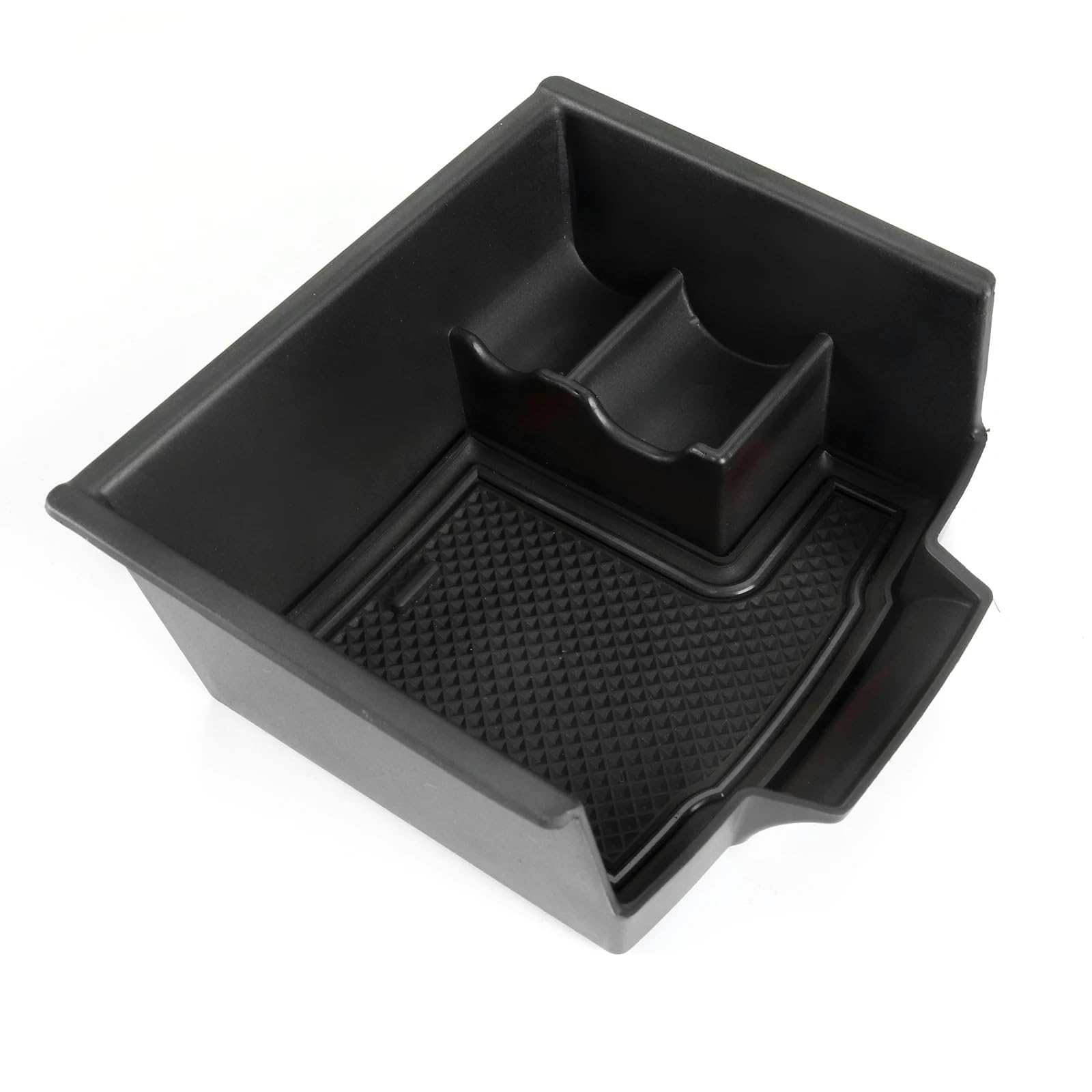 DSEQOPHH Mittelkonsole Ablageschale Kompatibel Mit Für Captur 2 2020 2021 2022 2023 Auto-Armlehnen-Aufbewahrungsbox Fach-Organizer Verstaukofferhalter Autozubehör(Black) von DSEQOPHH