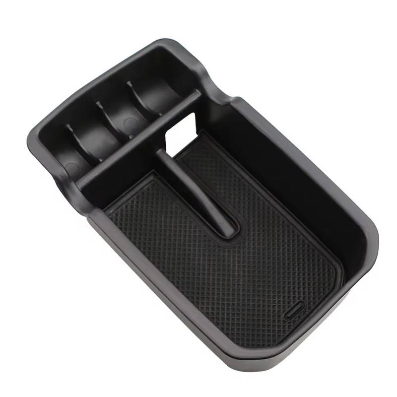 DSEQOPHH Mittelkonsole Ablageschale Kompatibel Mit Jeep Für Compass 2017 2018 2019 2020 Innenarmlehne Aufbewahrungsbox Halter Container Handschuh Organizer Autozubehör von DSEQOPHH